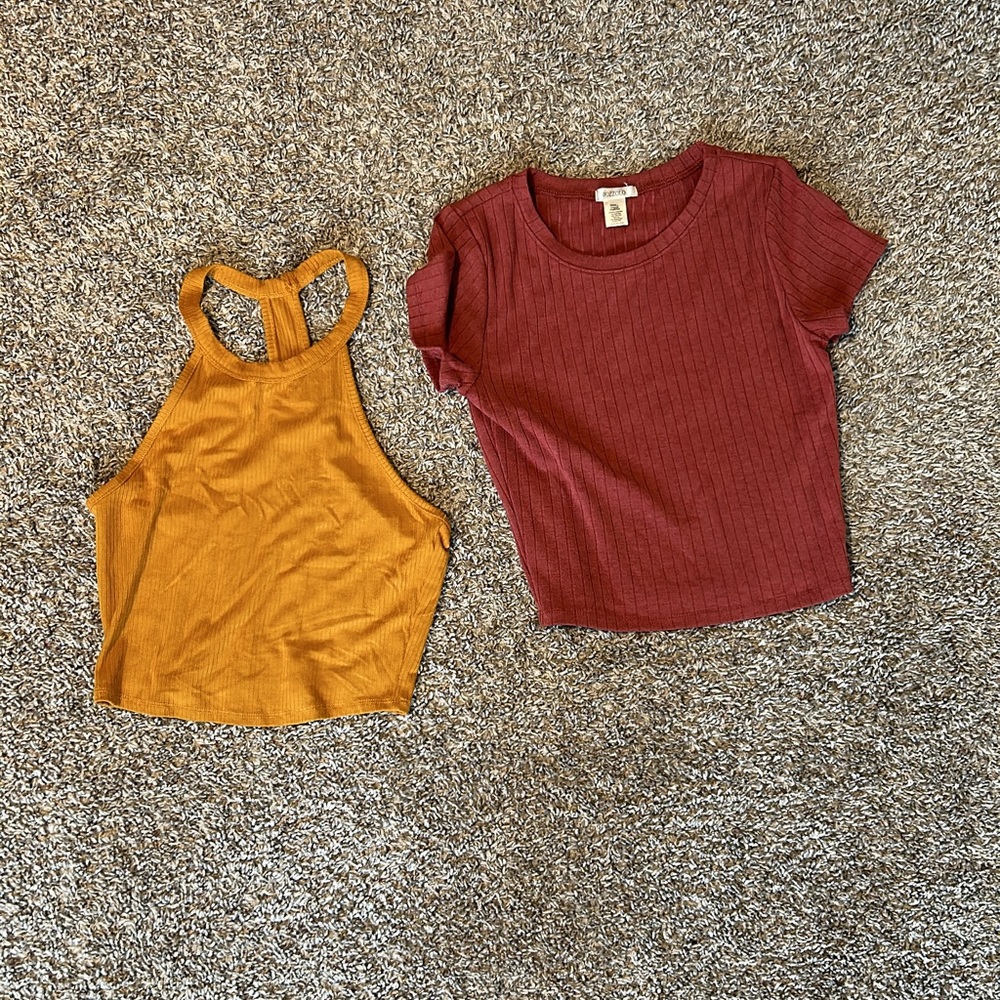 Tank top and t shirt